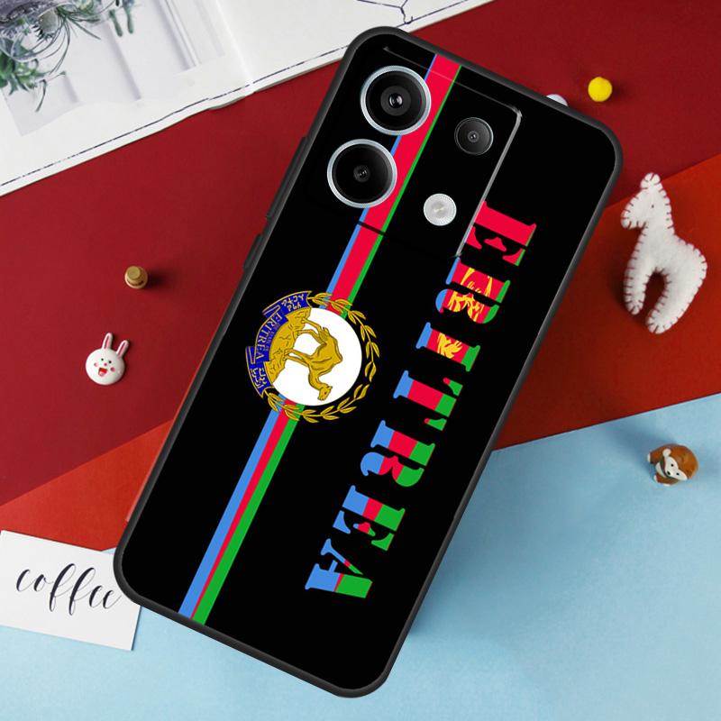 Eritrea Flag Case For Xiaomi Redmi 12 13C 12C 10C 9C Redmi Note 13 9 10 11 12 Pro 9S 10S 11S 12S Cover