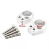 Motorcycle Handlebar Riser For ZZR1200 Motorcycle Aluminum Handlebar Riser 19.5mm Up Adapter Bracket Extender Mount Clamp Universal Bike Accessories