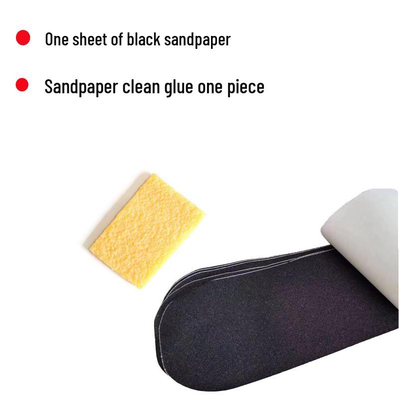 Black Anti-Slip Frosted Skateboard & Longboard Grip Tape