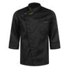 Cross-Over Collar Chef Coat for Men/Women - Unisex Professional Cook Uniform with Pockets, Kitchen Workwear