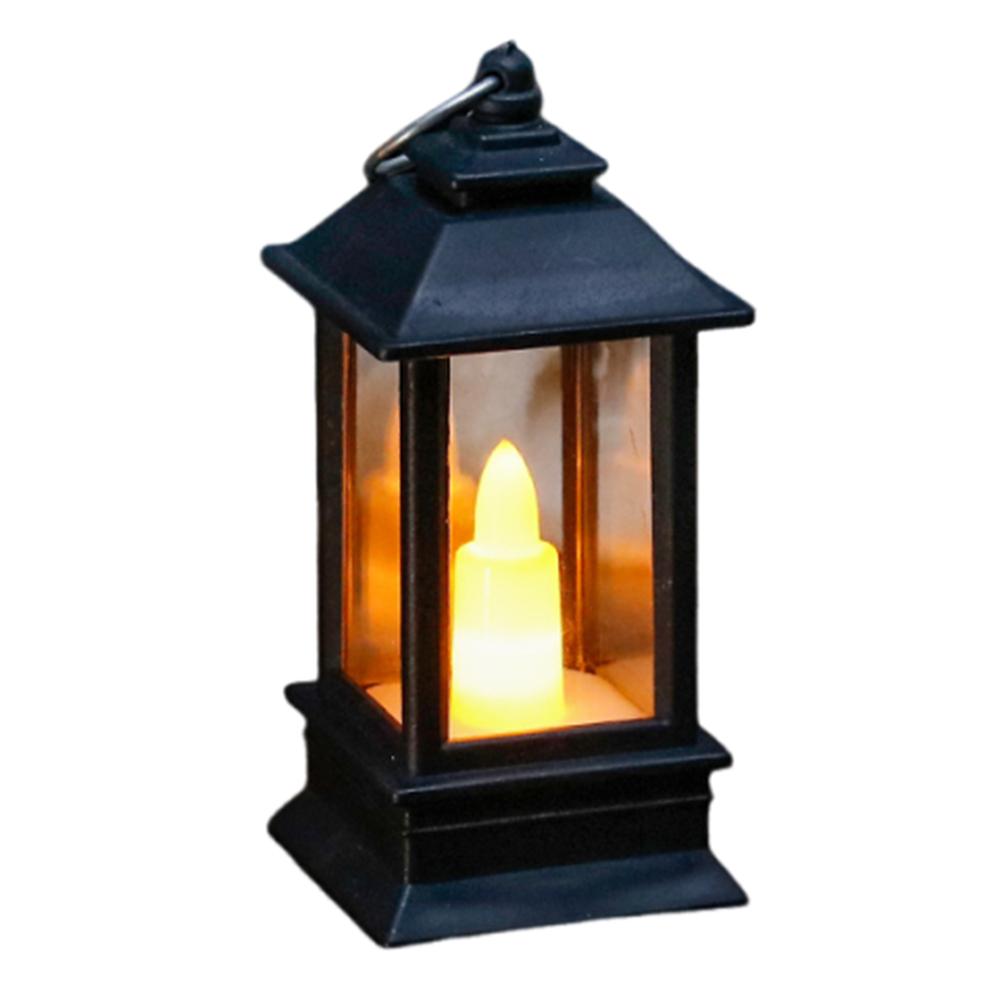 Creative Mini Square Night Lights Flameless Outdoor Hanging Small Lanterns  Bedroom