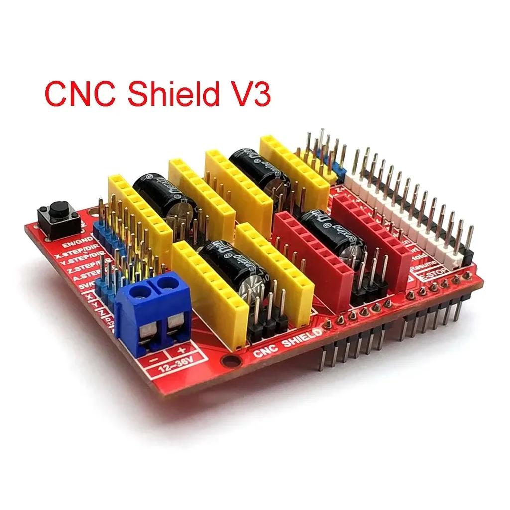New CNC Shield V4 Shield V3 Engraving Machine 3D Printer A4988 Driver Expansion Board for Arduino Diy Kit