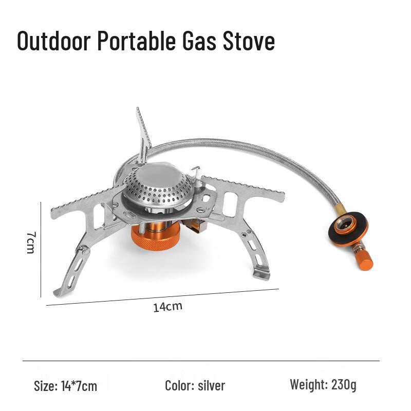 CENLOON 103 Portable Split Windproof Camping Stove (2-Pack)