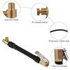 Valve Extension Car Valve Lever Plug Air Chuck 1 Lever Plug Tyre Inflator With 2 Car Valve Adapters For Car Bicycle Motorcycle