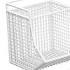 Cabinet Storage Basket, Ginger Garlic Holder, Spice Rack, Hanging Wire Kitchen Organizer for