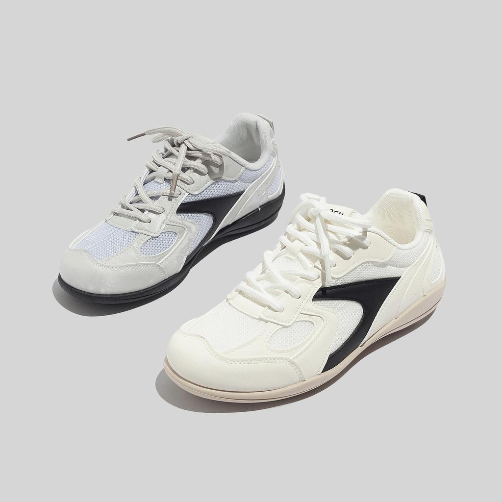 Fashion Men Sports Shoes New Arrival for Autumn Versatile High‑Grade Mesh Breathable Board Shoes Casual Comfortable White Sneakers