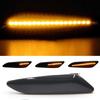 2Pcs Car Sequential Flashing LED Turn Signal Side Marker Light Blinker Light For Alfa Romeo 147 156 Fiat Egea Tipo Lancia Delta Ypsilon 3
