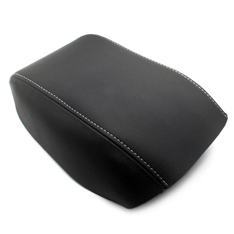 Weiche Leder Armlehne Box Abdeckung Für VW Golf 6 MK6 2010 2011 2012 2013 Auto Interior Center Armlehne Box pad Haut Abdeckung Aufkleber Trim