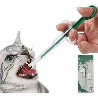 Cat Pill Shooter Pet Piller Pistole Psí pilulka Shooter Cat Tablet Injekční stříkačka s měkkou špičkou Dávkovač lékařského krmení pro malá zvířata