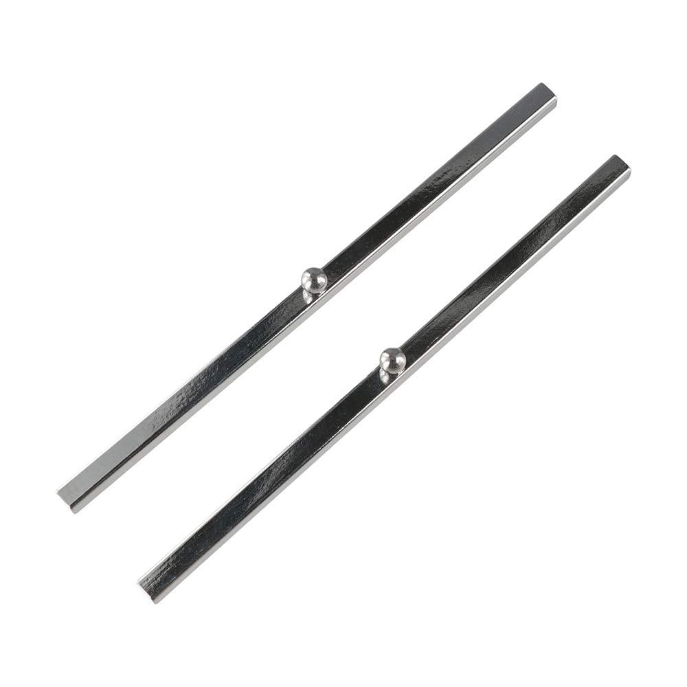 2PCS Retro Iron Paperweights Portable Calligraphy Tool Ancient Chinese Paper Weight  Artist