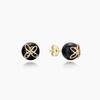 Breton De Fleurs Earrings (Onyx) PEOF004OX