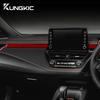 Real Soft Carbon Fiber Sticker For Toyota Corolla 2019 2020 2025 2025 2025 2025Co-pilot Strip Panel RHD LHD Interior Accessories