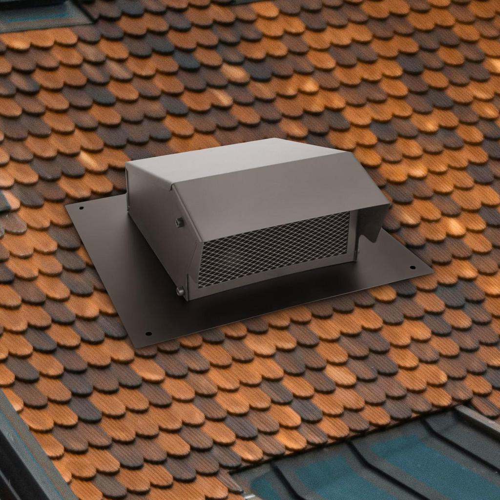 Roof Vent Chimney Cover Stainless Steel Exhaust for Ventilation System 6inch