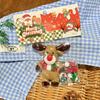 Lovely Christmas Taba Squishy Toys Santa Claus Snow Man Fidgets Toys Squeeze Stresses Relief Paw Squishies Party Favors