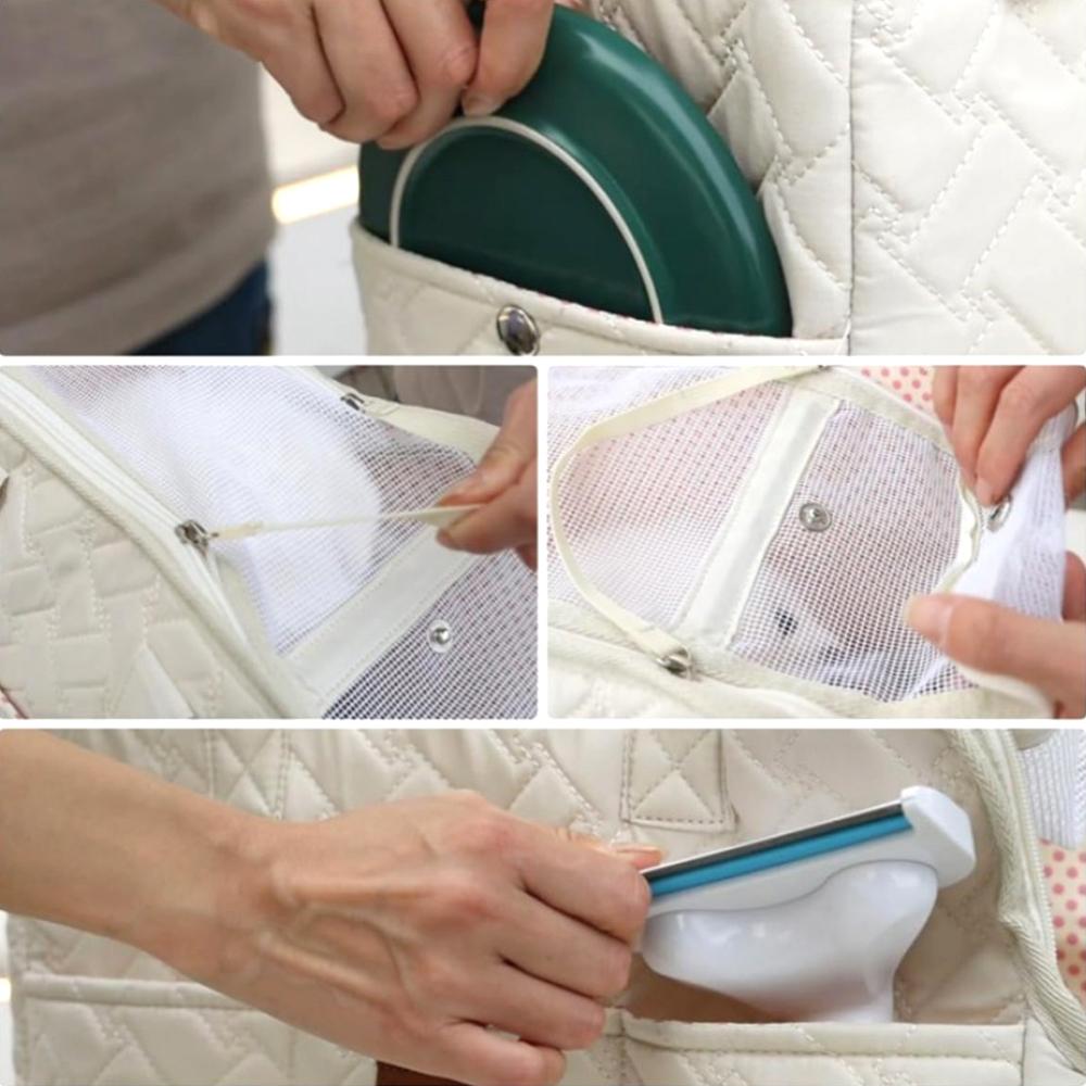 Haustier Katze Tragetasche Ausbruchsicher Tragbar Multifunktionale Haustiertasche Große Kapazität Atmungsaktiv Umhängetasche Tragbare Weichtasche zwq