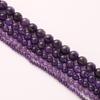 Uruguay Lavender Amethyst Round Beads for Bracelet Making - Natural DIY Accessories