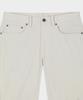 BROOKS BROTHERS Slim Fit 15W Corduroy 5-Pocket Pants (Ivory) (Bbpcmf0703Bew)