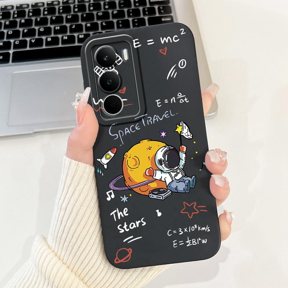 For Realme C75 Case RMX3941 Cute Cat Dinosaur Cartoon Cover Soft TPU Phone Case For Realme C71 C 75 RealmeC75 X C75X Fundas Bags