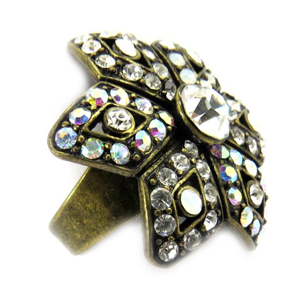 Les Trésors De Lily [B2039] - Bague Créateur 'Agora' Blanc