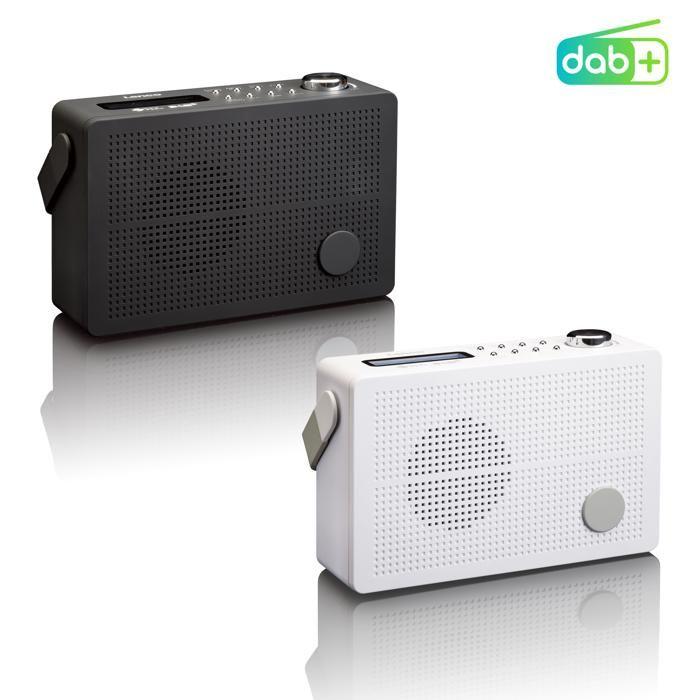 Radio-réveil DAB+ - LENCO - PDR-030 - Blanc - 10 présélections DAB+ - FM
