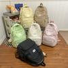 Schoolbag Female Korean Version Casual Campus Versatile Junior High School Large Capacity Backpack Japanese High School Student Girl Backpack