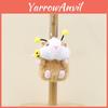 Chaveiro de Pelúcia de Hamster Adorável Macio e Fofinho Boneco de Pelúcia Para Bolsas