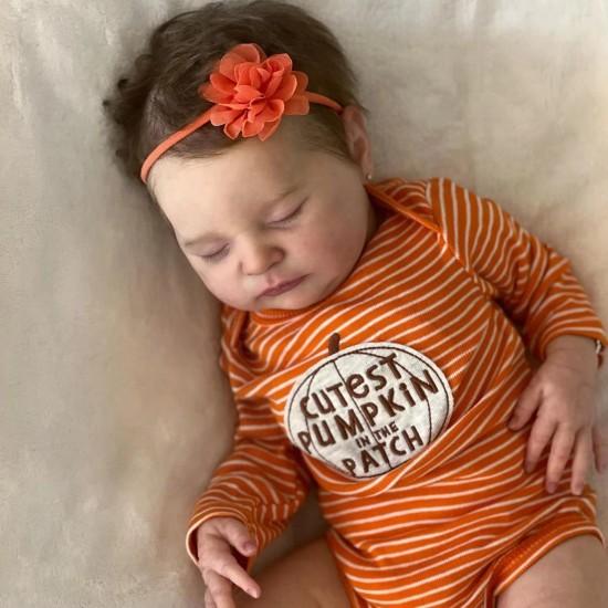 50cm Simulare Păpușă Reborn Bebeluș Păpușă Reborn Jucărie pentru Copii Vinil Moale