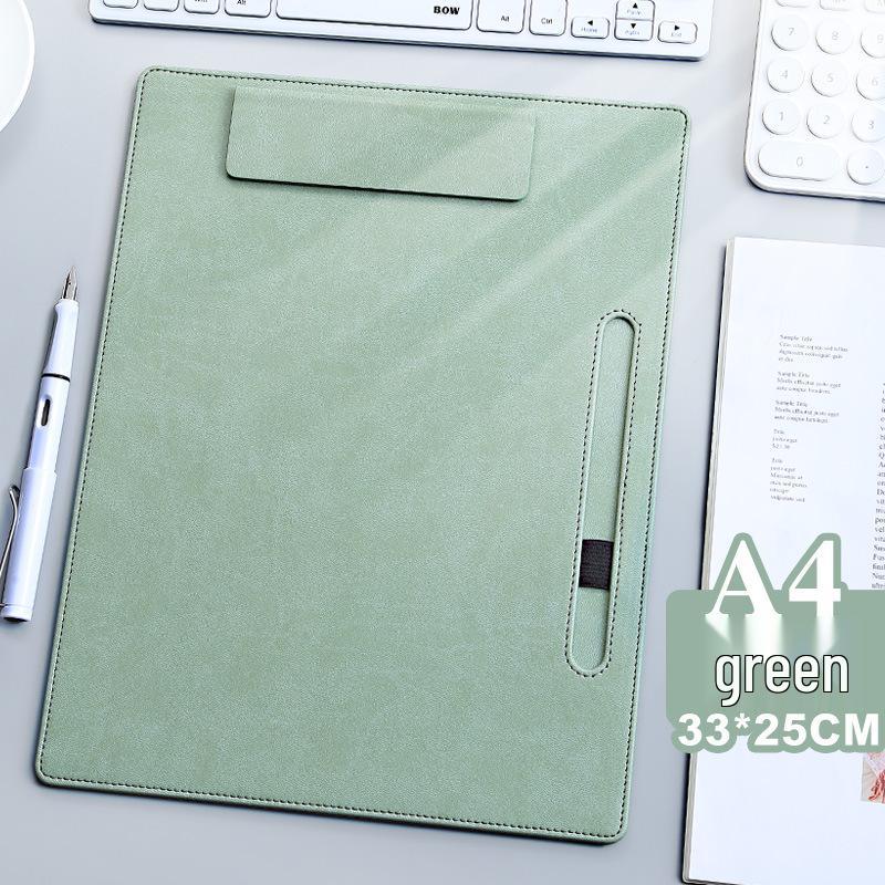 A4 Magnetic Leather Clip Board for Office & Meetings