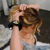 Anti-Theft Scrunchie with Hidden Pocket Elastic Hair Band Trendy Ponytail Holder  Women Girls