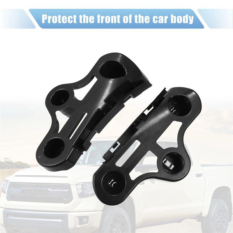 1Pair Front Bumper Bracket Mounting 52116-0C020 52115-0C050 For Toyota Sequoia 2007-2021 Side Bumper Support