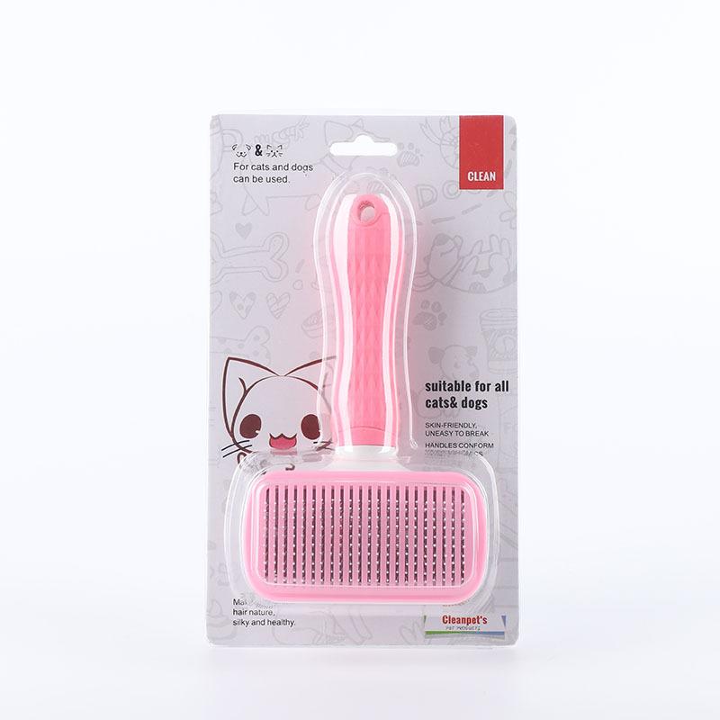 Dog Hair Remover Brush For Long Hair Pet Grooming Comb Effective JUEeaning Bath Brush Dog Supplies