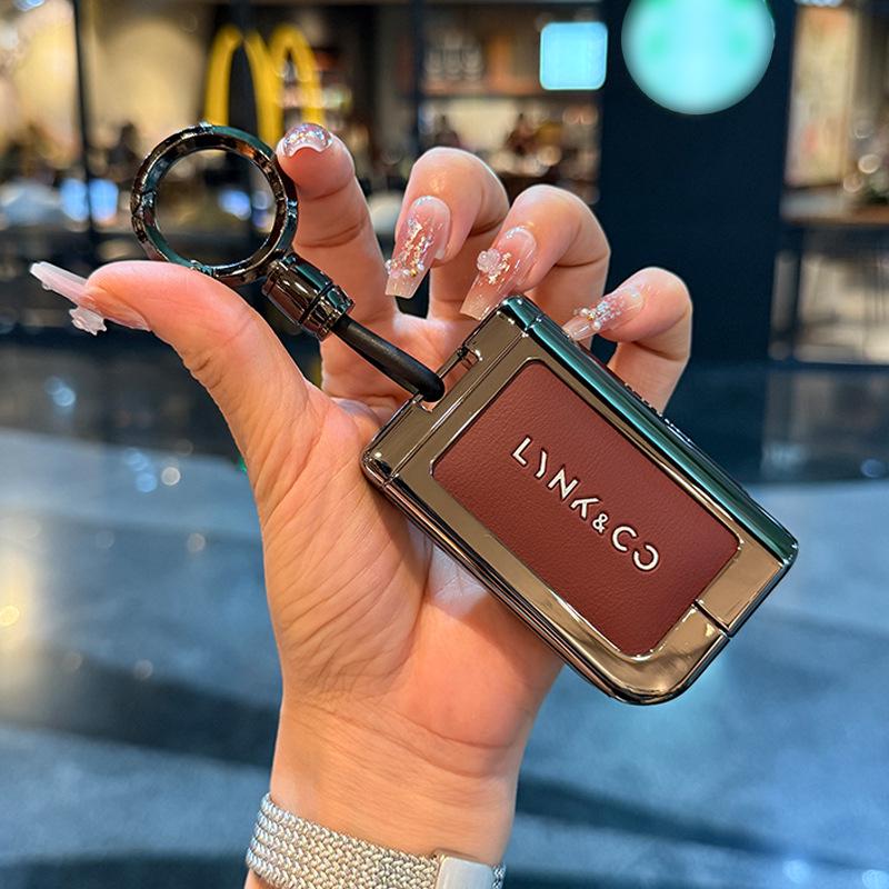 Lynk & Co 06 Luxury Leather & Metal Key Cover for 25 Models - Full Protection & Secure Fit