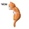 Easy Installation Wall Art 3D Cat Light Switch Sticker, Decorative Resin Plate Cover, Cute Animal Double Socket Guard Stickers, Peel And Stick