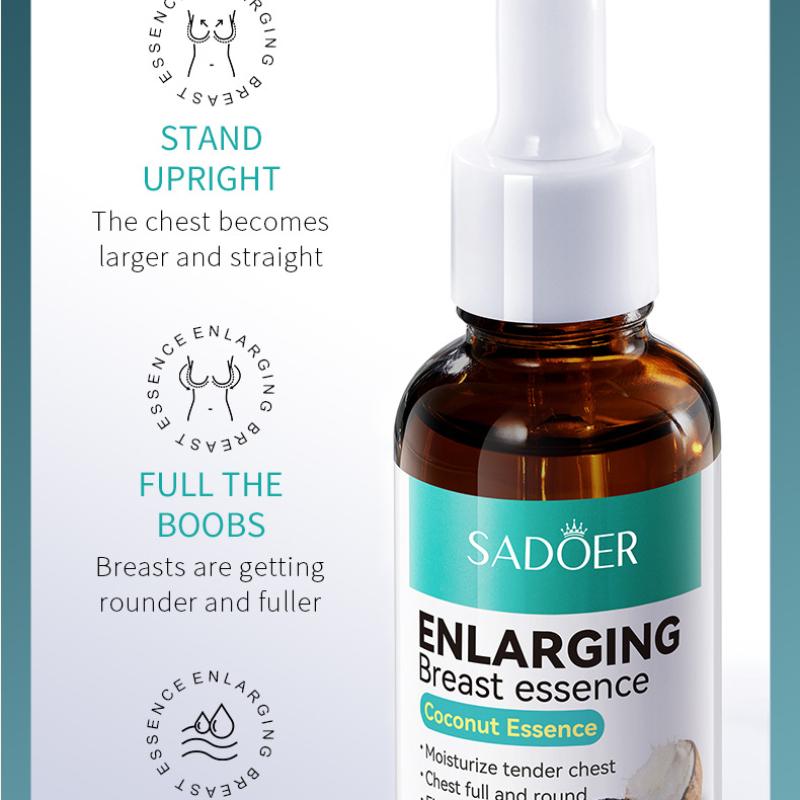 Beauty Milk Serum 30ml SADOER Coconut Extract Massage Chest Care