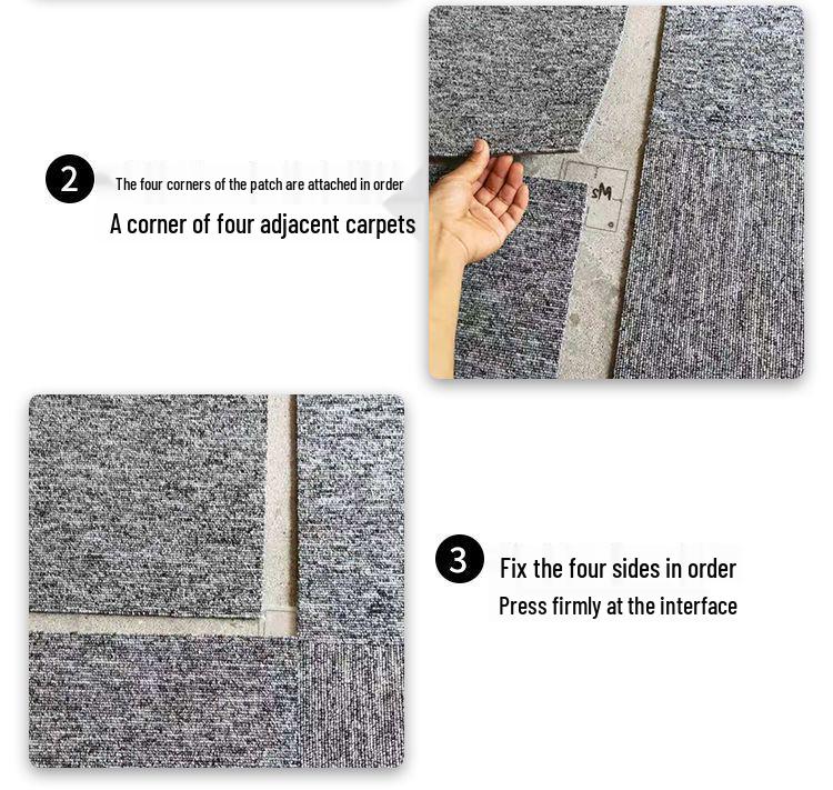 Interlocking Commercial Office and Hotel Carpet Tiles