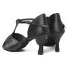 Women's Latin Dance Shoes Satin Ballroom Performance Dance Shoes 5 Color