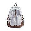 Schoolbag autumn and winter new cute ins style student party men's versatile backpack large capacity girls contrasting color commuting schoolbag