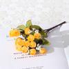Realistic Buds Rose Silk Floral Arrangement For Outdoor Events Home Photography Decoration
