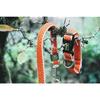 Sangle Réglable - HUNTER - Orange - Nylon Réfléchissant - Chien Moyen - Utilisation Extérieure