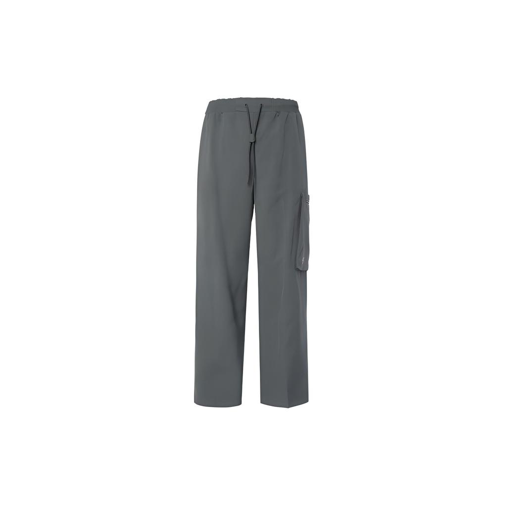Nike Sportswear Tech Pack Solid Color Drawstring Pocket Sweatpants Men Bottoms Dark-Gray FB7526-068