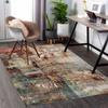 Crystal Pile Carpet Modern Abstract Living Room Kitchen Bathroom Entryway Washable Rugs Stain-resistant Large Mats