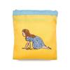 Kurahashi Rei Eco Yellow Miscellaneous Goods Bag, (KHR011), Pocketable, Packable, Compact, Foldable,