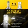 AUXITO H4 LED Headlight Bulbs Kit 100W 30000LM HiLo Beam Super Bright White EOA