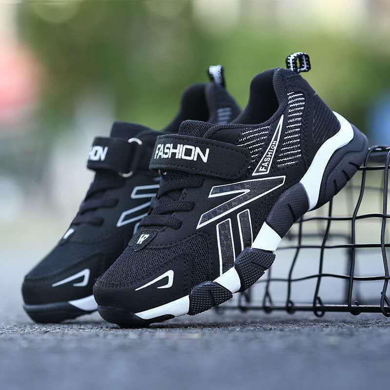 Boys' Mesh Breathable Sports Running Shoes for Spring, Summer, and Autumn