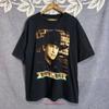 Vintage 1995 David Ball Country Music Tour T-Shirt Porträt Riesig XL Schwarz 90er Vintage Gewaschen Bequem Dehnbar