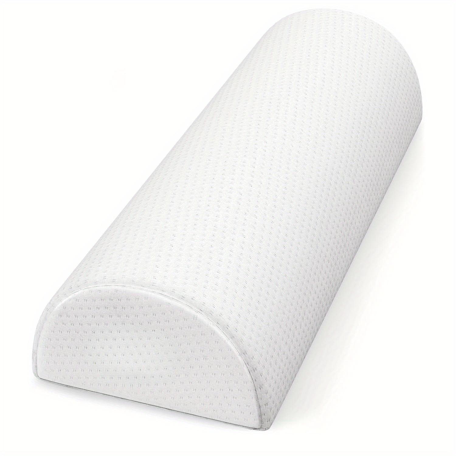 

Ergonomic Knee Pillow: Perfect for Back, Side, and Stomach Sleepers - Memory Foam, Durable Cover, and Machine Washable