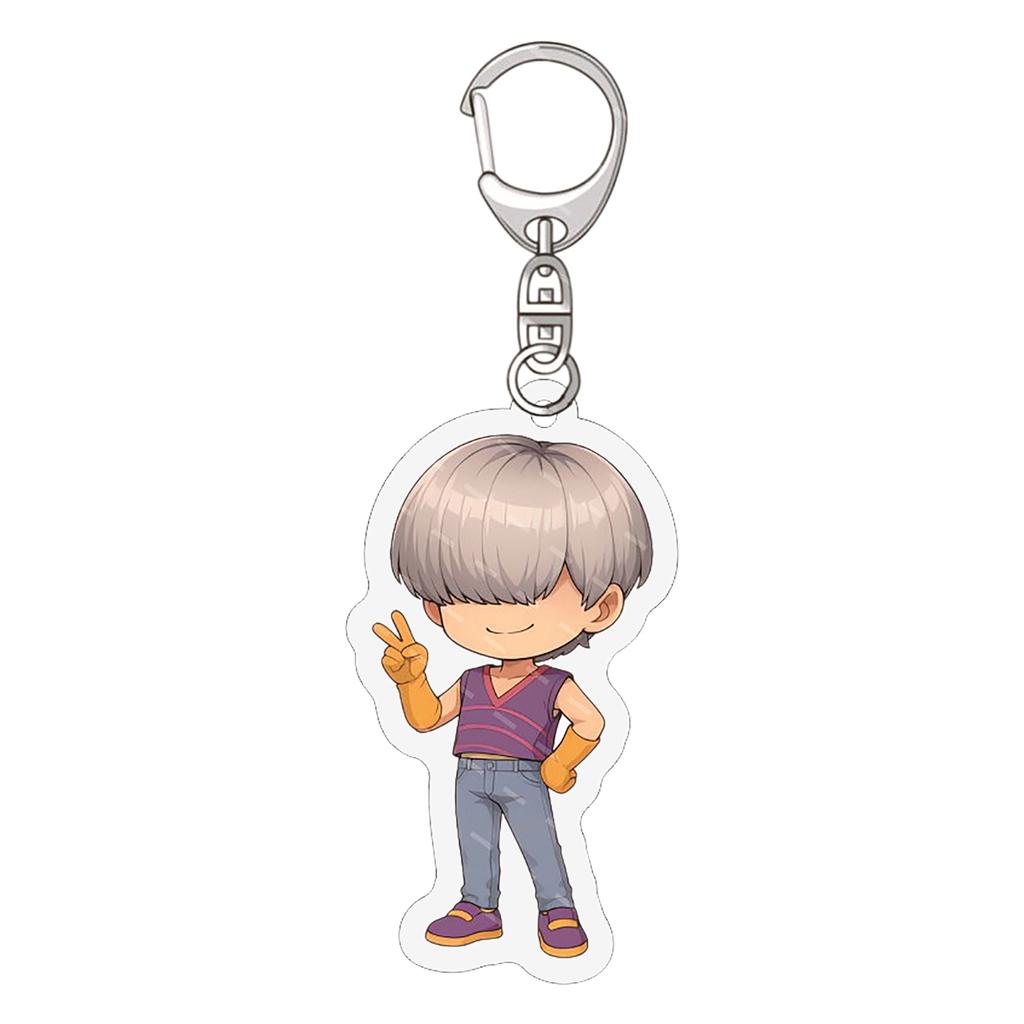 Acrylic Keychain Pendant – Cute Decorative Gift For Student Backpacks