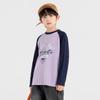 Weiches Baumwoll-T-Shirt für Jungen, American Retro, Raglan, Langarm