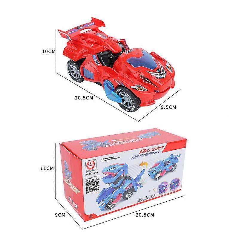 Deformed Dinosaur Car Toy, Deformed Dinosaur Car, Automatic Car With Music And Led Lights