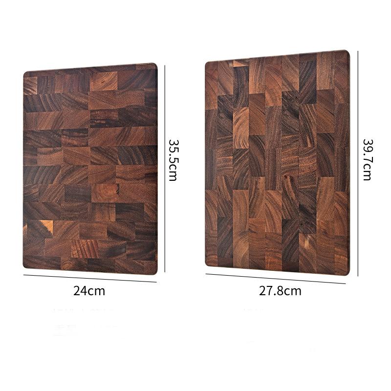 Camping Wood Cutting Board Kitchen Vegetables and Fruits Baby Food Tray Solid Wood Cutting Board